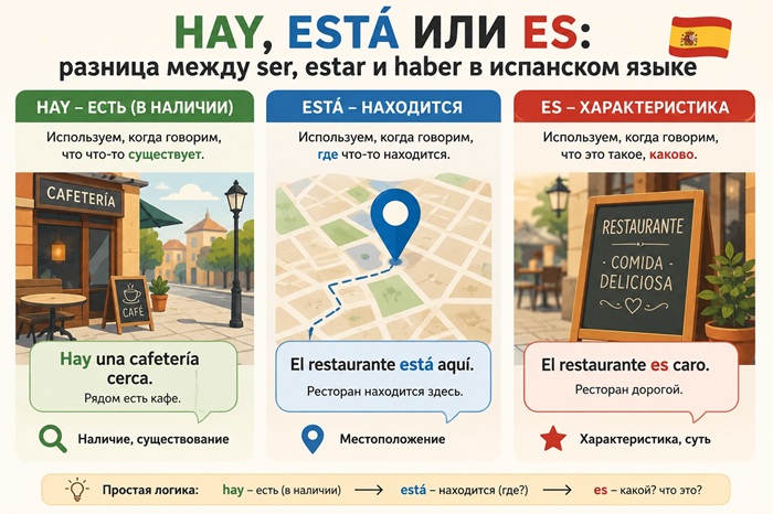 Как говорят носители: hay, estar и ser в реальной жизни 🇪🇸