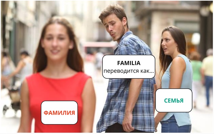 Ложный друг, ты не пройдёшь!